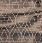 SAFAVIEH Natural Fiber Collection Area Rug - 8' Square, Black & Natural, Flat Weave Jute, Ideal for Living Room, Bedroom, Dining Space (NF378Z)
