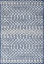 Nourison Home Positano Navy Blue 7' x 10' Area Rug - Easy Clean, Non Shedding, Bed Room, Living Room, Dining Room, Kitchen (7' x 10')