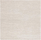 SAFAVIEH Natura Collection Area Rug - 6' Square, Grey & Ivory, Handmade Wool Blend, Textured Design, Ideal for Living Room, Bedroom, Dining Space (NAT425F)