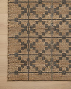 Loloi Chris Loves Julia Judy Collection JUD-05 Natural/Graphite 3'-6" x 5'-6" Accent Rug