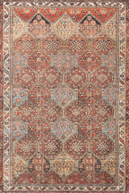 Loloi Loren Collection LQ-16 Spice/Multi 3'-6" x 5'-6" Accent Rug