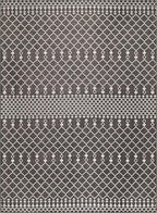 Nourison Home Positano Black 9' x 12' Area Rug - Easy Clean, Non Shedding, Bed Room, Living Room, Dining Room, Kitchen (9' x 12')