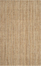 SAFAVIEH Area Rug 3x5 - Natural Fiber Collection - Natural Brown, Handmade Jute, Farmhouse Style, Chunky Textured Thick Pile (NF447A)