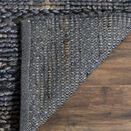 SAFAVIEH Natural Fiber Collection Runner Rug - 2'3" x 6', Grey, Handmade Jute, Braided Woven Design, Ideal for Living Room, Bedroom (NF212G)