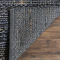 SAFAVIEH Natural Fiber Collection Accent Rug - 2' x 3', Grey, Handmade Jute, Braided Woven Design, Ideal for Entryway, Living Room, Bedroom (NF212G)