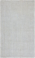 SAFAVIEH Natural Fiber Collection Accent Rug - 2'3" x 4', Grey, Handmade Farmhouse Jute, Ideal for High Traffic Areas in Entryway, Living Room, Bedroom (NF730F)