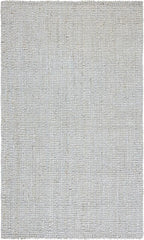SAFAVIEH Natural Fiber Collection Accent Rug - 2'3" x 4', Grey, Handmade Farmhouse Jute, Ideal for High Traffic Areas in Entryway, Living Room, Bedroom (NF730F)