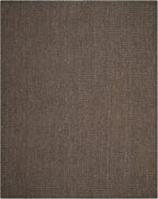 SAFAVIEH Area Rug 10x14 - Natural Fiber Collection - Large - Brown, Handmade Jute, Farmhouse Style, Chunky Textured Thick Pile (NF447D)