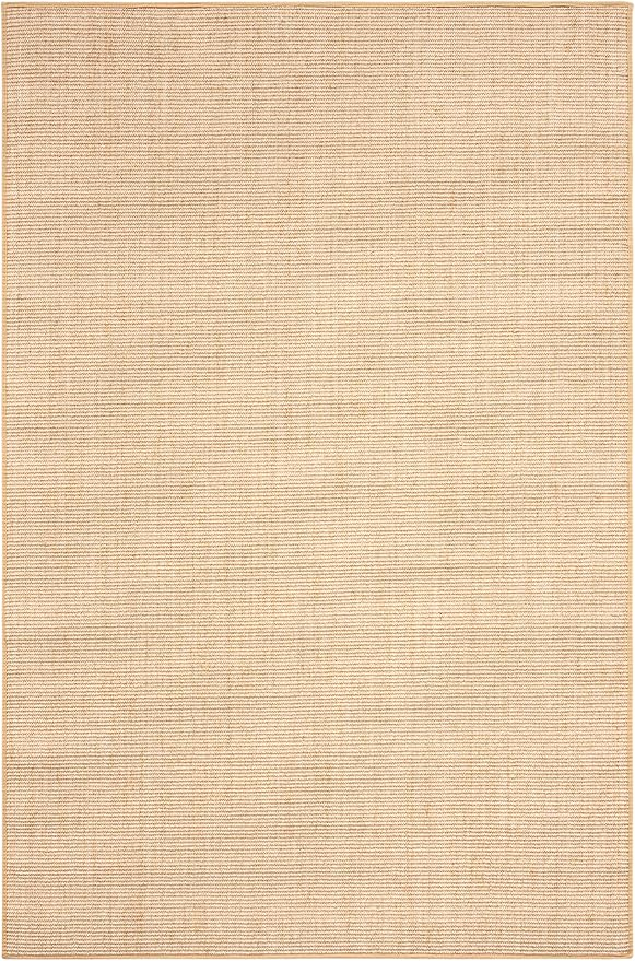 Martha Stewart x SAFAVIEH Area Rug Collection - 5' x 8', Beige & Ivory, Sisal & Jute, Farmhouse Style, Ideal for Living Room, Bedroom, Office, Dining Space (MSR9501C)