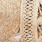 SAFAVIEH Natural Fiber Round Collection 4' Round Natural NF169A Handmade Boho Charm Farmhouse Jute Area Rug