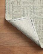 Loloi Chris Loves Julia Francis Collection FRA-03 Silver/Sky 2'-0" x 5'-0" Accent Rug