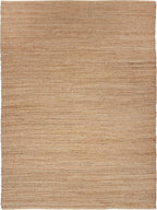 Nourison Home Natural Jute Natural 9' x 12' Area Rug - Easy Clean, Non Shedding, Bed Room, Living Room, Dining Room, Kitchen (9' x 12')