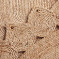 SAFAVIEH Natural Fiber Collection Area Rug - 6' Round, Natural, Handmade Boho Country Charm Jute, Ideal for High Traffic Areas in Living Room, Bedroom (NFB246A)