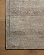 Loloi Amber Lewis Cambria Collection CBR-01 Ash/Bark 8'-6" x 11'-6" Area Rug Jute, Neutral, Vintage Style, Antique Tone, Living, Bedroom, Dining, Carpet