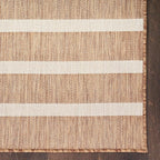 Nourison Home Positano Jute Ivory 9' x 12' Area Rug - Easy Clean, Non Shedding, Bed Room, Living Room, Dining Room, Kitchen (9' x 12')