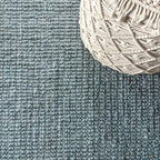 JONATHAN Y Handwoven Jute Fringe Light Blue/Gray Indoor Area Rug, 9x12, Pata, Bohemian, Rustic, Cottage, Easy-Cleaning for Living Room, Bedroom, Kitchen, Non-Shedding (NRF103B-9)