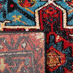 SAFAVIEH Area Rug 11x15 - Vintage Hamadan Collection - Large - Red & Light Blue, Traditional Persian Design, Non-Shedding & Easy to Clean, Ideal for Living Room, Bedroom, Dining Space (VTH211Q)